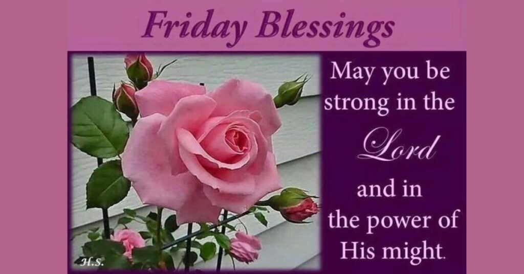 Motivational Friday Blessings