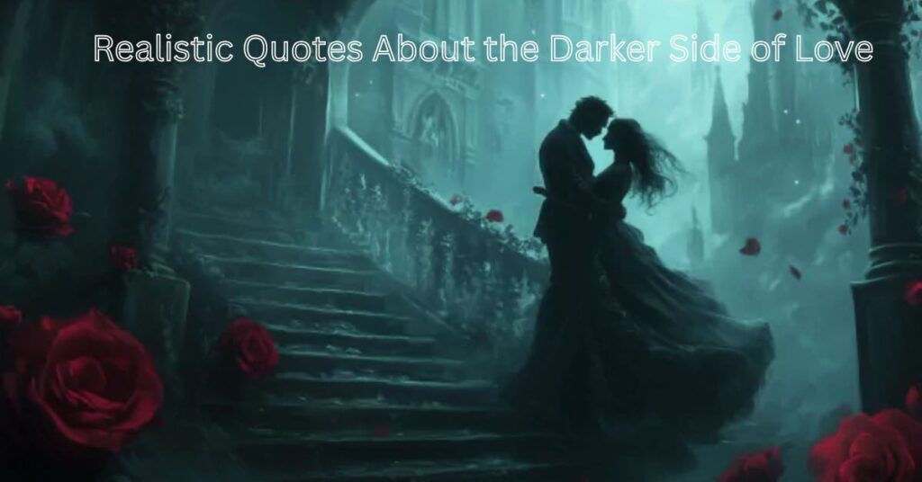 Realistic Quotes About the Darker Side of Love