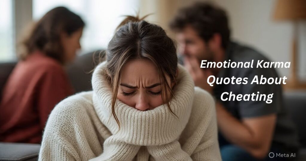 Emotional Karma Quotes About Cheating