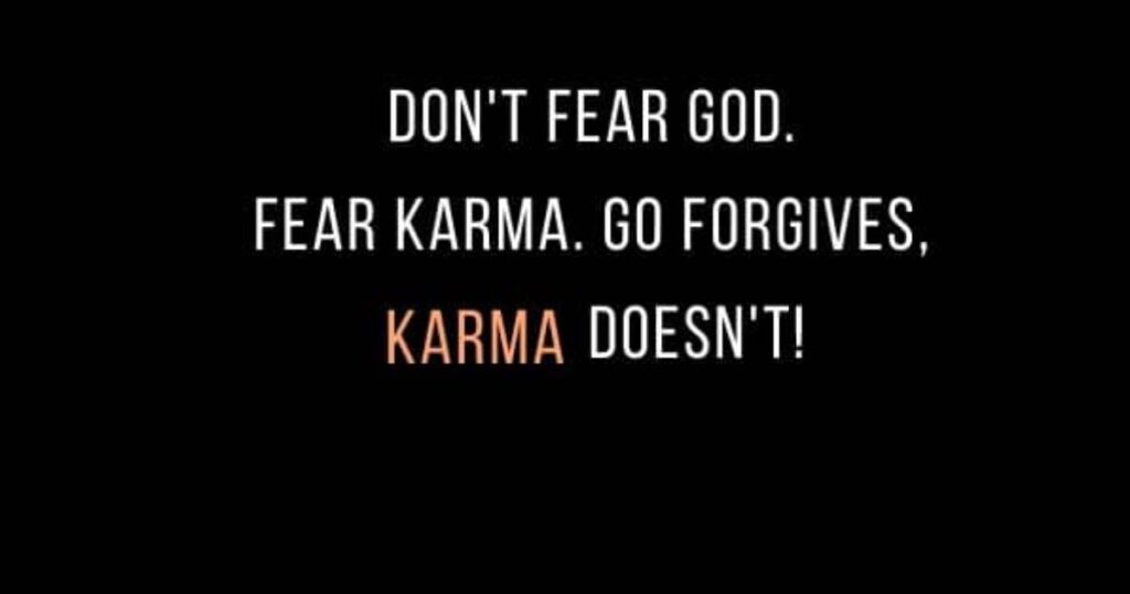 God Punishes Karma Quotes About Cheating