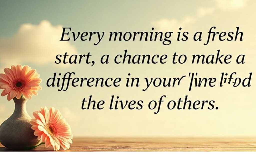 Good Morning Quotes with Images