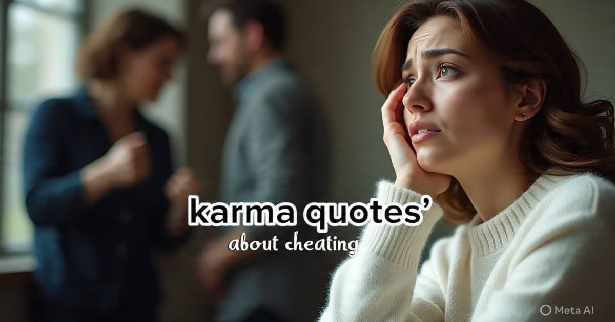 Karma Cheating Quotes: Unmasking Betrayal’s Price