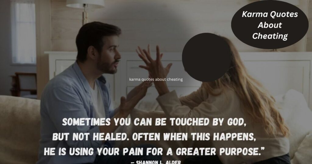 Karma quotes about cheating
