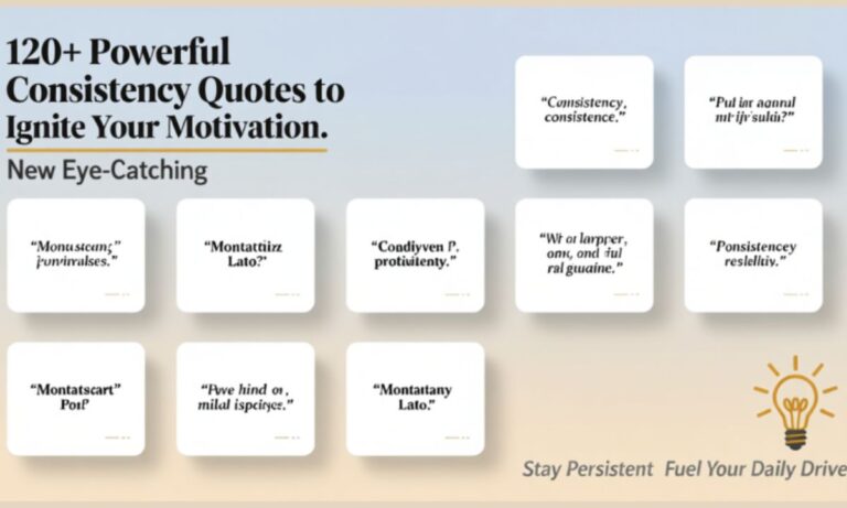 120+ Inspiring Consistency Quotes to Boost Your Motivation