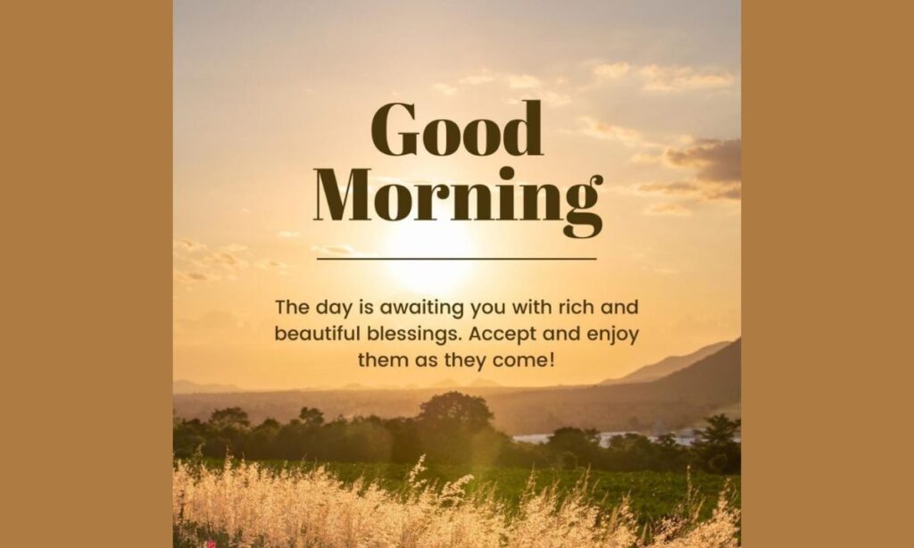 Black Good Morning Quotes