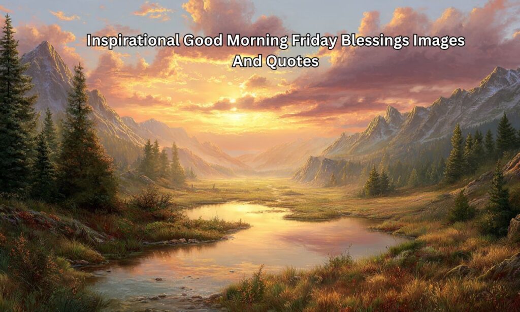 Inspirational Good Morning Friday Blessings Images And Quotes