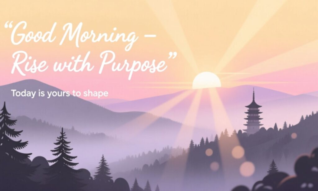 Inspirational Good Morning Quotes