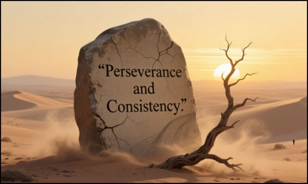 Perseverance and Consistency Quotes
