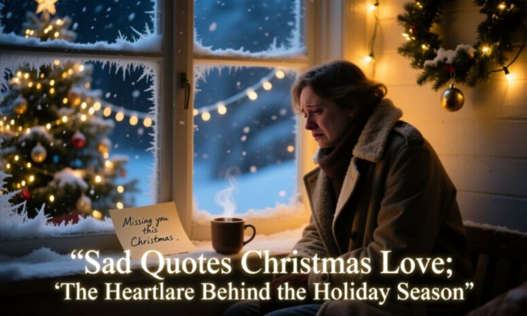 Sad Quotes Christmas Love: The Heartache Behind the Holiday Season