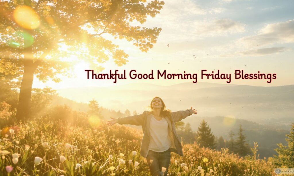 Thankful Good Morning Friday Blessings