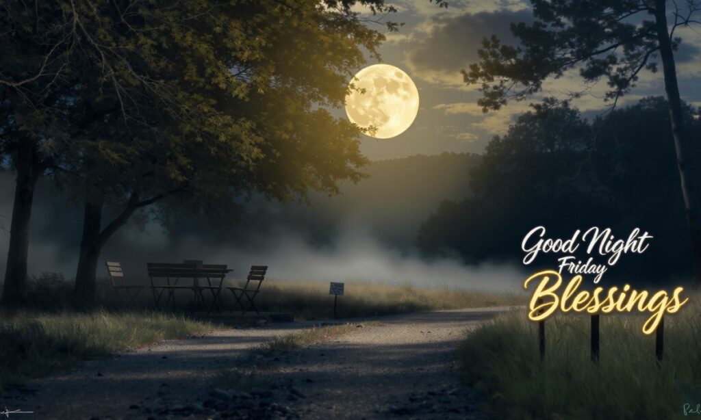 Good Night Friday Blessings 