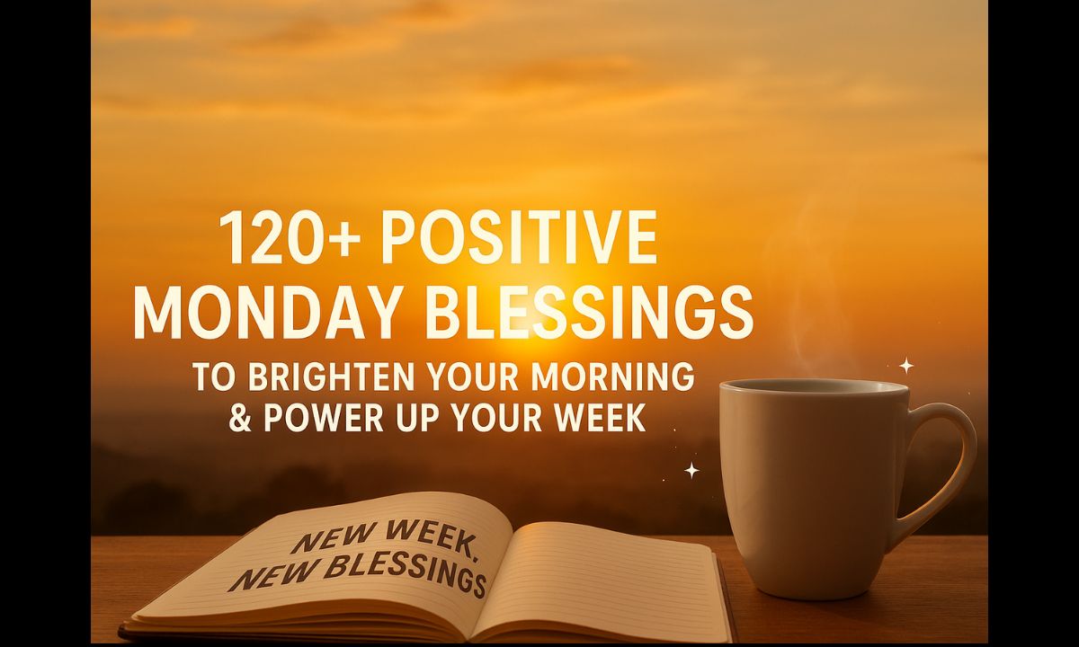 120+Positive Monday Blessings & Quotes to Uplift Your Week