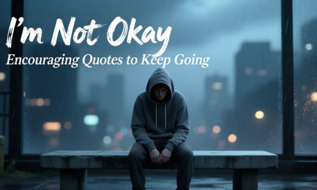 Encouraging I’m Not Okay Quotes