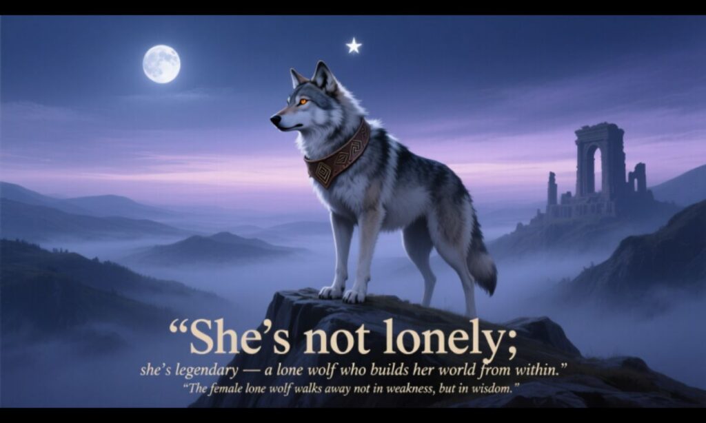 Female Lone Wolf Quotes