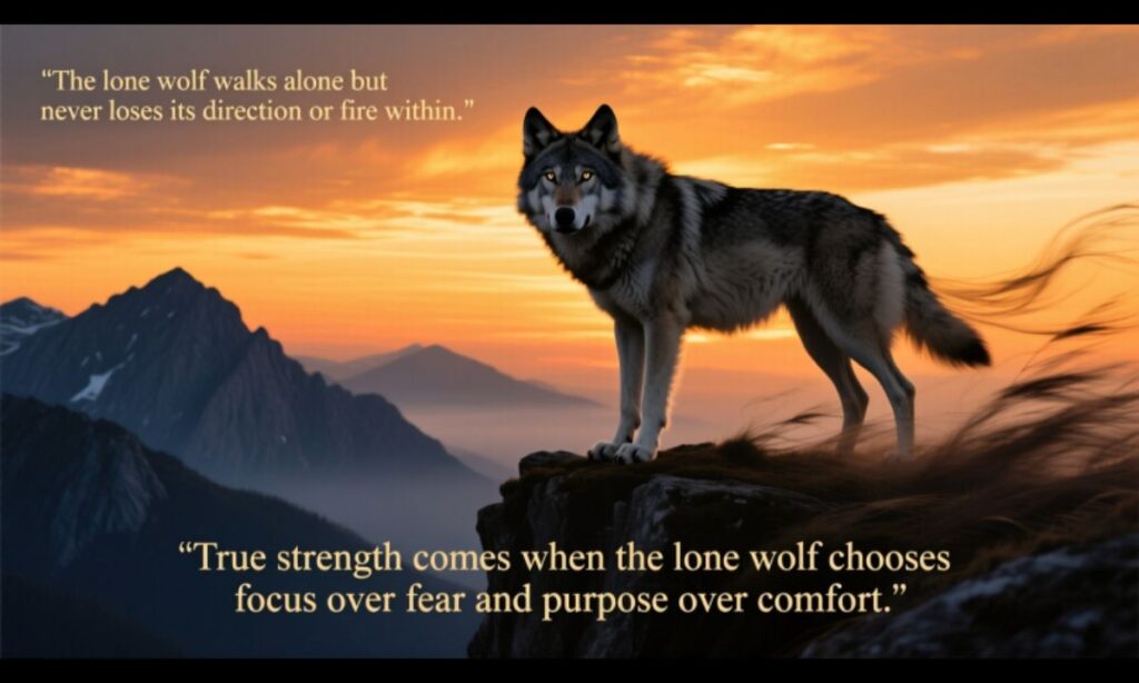 Motivational Lone Wolf Quotes